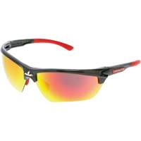 Dominator DM3 Series Safety Glasses, Orange Mirror Lens, Anti-Fog/Anti-Scratch, ANSI Z87+ Distribution Jean Lapalme