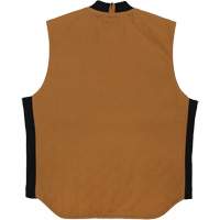 WV04 Moto Vest, Men's, Small, Brown Distribution Jean Lapalme