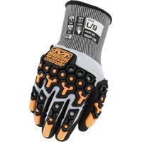 SpeedKnit M-Pact&reg; Cut-Resistant Impact Gloves, Size 7/Small, 18 Gauge, Nitrile Coated, HPPE/Tungsten Shell, ASTM ANSI Level A5/EN 388 Level E Distribution Jean Lapalme