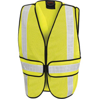592B All-Purpose Mesh Vest, High Visibility Lime-Yellow, Polyester Distribution Jean Lapalme