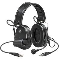Casque VI NIB avec deux fils de sortie et rail arc Peltor ComTac, Style Bandeau, 23 dB Distribution Jean Lapalme