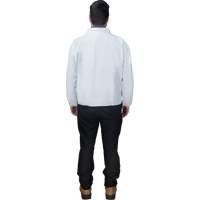 Disposable Shirt, Microporous, Small, White Distribution Jean Lapalme