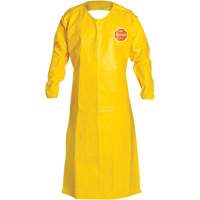 Tablier tr&egrave;s long &agrave; manches longues 2000 Tychem, Poly&eacute;thyl&egrave;ne, 52" lo x 28,5" la, Jaune Distribution Jean Lapalme