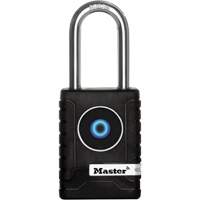 Outdoor Bluetooth&reg; Padlock, Thermoplastic, 2-7/32" Width, Battery Included Distribution Jean Lapalme