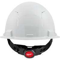 Casque de s&eacute;curit&eacute; &agrave; bordure avant, R&eacute;pond aux normes CSA type 1, Suspension Rochet, Ventil&eacute; Distribution Jean Lapalme