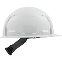 Casque de s&eacute;curit&eacute; &agrave; bordure avant, R&eacute;pond aux normes CSA type 1, Suspension Rochet, Ventil&eacute; Distribution Jean Lapalme