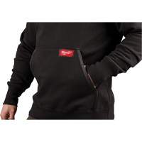 Heavy-Duty Pullover Hoodie, Men's, Small, Black Distribution Jean Lapalme