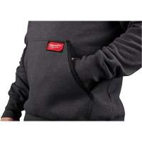 Heavy-Duty Pullover Hoodie, Men's, Small, Grey Distribution Jean Lapalme
