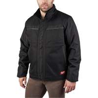 Blouson classique GridIron, Hommes, Petit, Noir Distribution Jean Lapalme