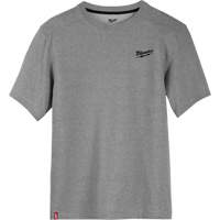 T-shirt de travail hybride, Hommes, Petit, Gris Distribution Jean Lapalme