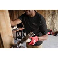 T-shirt de travail hybride, Hommes, Petit, Noir Distribution Jean Lapalme