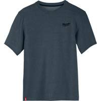 T-shirt de travail hybride, Hommes, Petit, Bleu Distribution Jean Lapalme