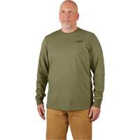T-shirt de travail hybride, Hommes, Petit, Vert Distribution Jean Lapalme