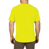 Chandail l&eacute;ger &agrave; haute visibilit&eacute; Workskin, Hommes, Petit, Jaune Distribution Jean Lapalme