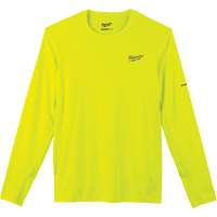 Chandail l&eacute;ger &agrave; haute visibilit&eacute; Workskin, Hommes, Petit, Jaune Distribution Jean Lapalme