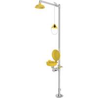 Combination Emergency Shower & Eyewash Station, Pedestal Distribution Jean Lapalme