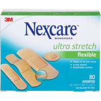 Nexcare Ultra Stretch Bandages, Assorted, Plastic, Non-Sterile Distribution Jean Lapalme