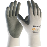 ATG MaxiFoam&reg; Premium Seamless Knit Gloves, Large, Nitrile Coating, 15 Gauge, Nylon Shell Distribution Jean Lapalme