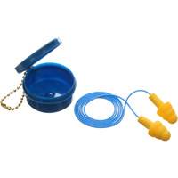 E-A-R Ultrafit Premolded Earplugs, Corded, Pair - Plastic Case, 25 dB NRR, One-Size Distribution Jean Lapalme