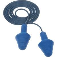 Bouchons d'oreilles pr&eacute;moul&eacute;s E-A-R Ultrafit , Avec cordon, Taille unique, Vrac - Sac en poly, NRR dB NRR 25 dB Distribution Jean Lapalme