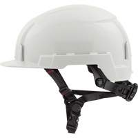 Casque &agrave; bordure avant avec support &agrave; lampe de poche Bolt, Suspension Rochet Distribution Jean Lapalme