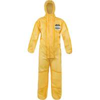 Combinaisons ChemMax 1, Poly&eacute;thyl&egrave;ne/Polypropyl&egrave;ne, Petit, Jaune Distribution Jean Lapalme