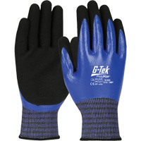 G-Tek&reg; PolyKor&reg; X7 Cut-Resistant Gloves, Size Small, 18 Gauge, Nitrile Coated, Engineered Yarn Shell, ANSI/ISEA 105 Level 4 Distribution Jean Lapalme