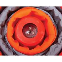 Collapsible Traffic Cone, 18" H, Orange Distribution Jean Lapalme