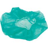 Bouffant Caps, Polypropylene, 24", Green Distribution Jean Lapalme