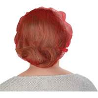 Bouffant Caps, Polypropylene, 24", Red Distribution Jean Lapalme