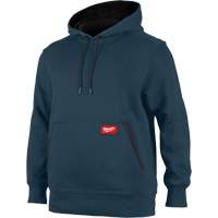 Midweight Pullover Hoodie, Men's, Small, Blue Distribution Jean Lapalme