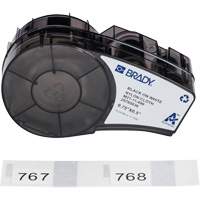 Aggressive Adhesive Multi-Purpose Labels with Ribbon, Black Distribution Jean Lapalme