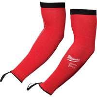 Manches de protection, Poly&eacute;thyl&egrave;ne, 16", ANSI/ISEA 105 niveau 3/EN 388 niveau 3/EN 388 niveau C, Rouge Distribution Jean Lapalme