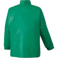 J43 380 Manteau CA-43 ignifuge et r&eacute;sistant aux produits chimiques et aux acides, Petit, Vert Distribution Jean Lapalme