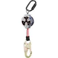 Dynamic Small Snap Hook Self-Retracting Lifeline, 6', Polyester, Swivel Distribution Jean Lapalme