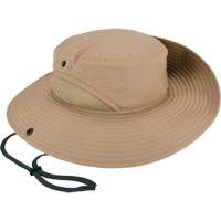 Chapeau l&eacute;ger de forestier Chill-Its 8936 avec panneau en maille, Khaki Distribution Jean Lapalme