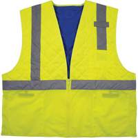 Veste de s&eacute;curit&eacute; refroidissante Chill-Its 6668, Petit, Jaune lime haute visibilit&eacute; Distribution Jean Lapalme