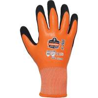 Gants de travail enduits et r&eacute;sistant &agrave; la coupe pour l'hiver ProFlex 7551, Petit, Calibre 10/13, Rev&ecirc;tement Nitrile/Latex de caoutchouc, ASTM ANSI niveau A5/EN 388 niveau E Distribution Jean Lapalme