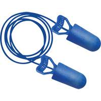Bouchons d'oreilles biosourc&eacute;s d&eacute;tectables par le m&eacute;tal Food Pro PinchFit BioSoft, Avec cordon, Taille unique, Vrac - Boîte, NRR dB 32 Distribution Jean Lapalme