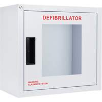 Grande armoire standard pour DEA avec alarme, Zoll AED Plus/Zoll AED 3/Cardio-Science/Physio-Control Pour, Non m&eacute;dical Distribution Jean Lapalme