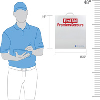 Armoire pour premiers soins SmartCompliance, R&eacute;pond &agrave; la norme CSA Z1220-17 type 3 environnements &agrave; haut risque, Petit (2-25 travailleurs) Distribution Jean Lapalme