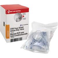 SmartCompliance&reg; Refill CPR Faceshield with One-Way Valve, Single Use Faceshield, Class 2 Distribution Jean Lapalme