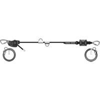 60' Rope Temporary Horizontal Lifeline, Kernmantle Distribution Jean Lapalme