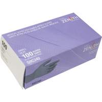 Gants jetables de calibre m&eacute;dical, Petit, Nitrile, 6 mils, Sans poudre, Noir, Classe 2 Distribution Jean Lapalme