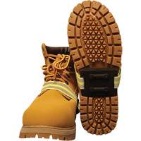 Icetred Mid-Sole Traction Device with Defined Heel, Rubber/Tungsten Carbide, Stud Traction, One Size Distribution Jean Lapalme