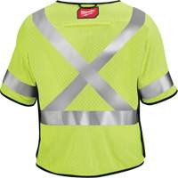 Gilet de s&eacute;curit&eacute; &agrave; maille d&eacute;tachable, Noir/Jaune lime haute visibilit&eacute;, Moyen/Petit Distribution Jean Lapalme