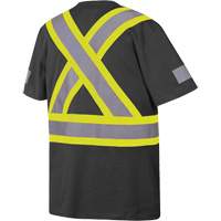 6976 Safety T-Shirt, Cotton, Small, Black Distribution Jean Lapalme