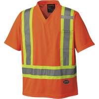 6979 Micro Mesh Traffic T-Shirt, X-Small, High Visibility Orange Distribution Jean Lapalme