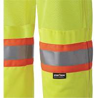 5999P Traffic Safety Pants, Polyester, X-Small, High Visibility Orange Distribution Jean Lapalme