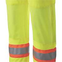 6000 Combinaison de s&eacute;curit&eacute;, Polyester, T-petit, Jaune lime haute visibilit&eacute; Distribution Jean Lapalme